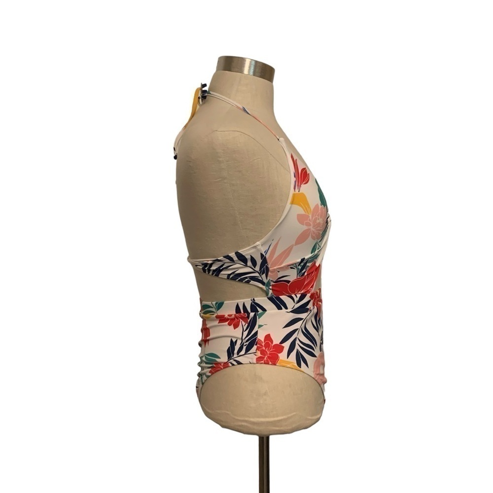 Forever 21 floral 1-piece swimsuit - Picture 5 of 7